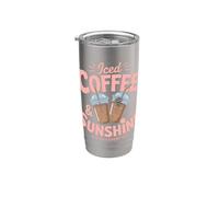 Preferito dagli amanti del caffè freddo e del sole Bicchiere termico in acciaio inox doppia parete
