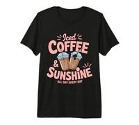 Preferito dagli Amanti del caffè Freddo e del Sole Maglietta Premium