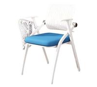 Preferspace Sedie for aula con blocco for appunti attaccato, sedile in rete traspirante pieghevole for la lobby dell'hotel del bar del centro di formazione scolastica(Blue 1ps)
