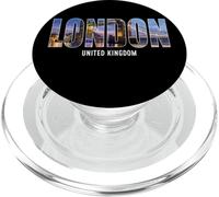 Prefettura di Londra Inghilterra città Regno Unito vintage PopSockets PopGrip per MagSafe