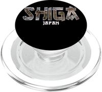 Prefettura di Shiga Giappone Shiga City Vintage Shiga Giappone PopSockets PopGrip per MagSafe