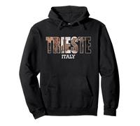 Prefettura di Trieste Italia Città Trieste Vintage Italia Felpa con Cappuccio