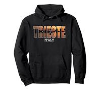 Prefettura di Trieste Italia Città Trieste Vintage Italia Felpa con Cappuccio