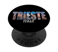 Prefettura di Trieste Italia Città Trieste vintage Italia PopSockets PopGrip Adesivo
