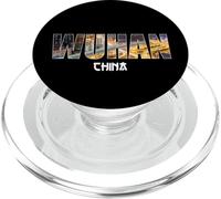 Prefettura di Wuhan Cina Wuhan Città vintage Wuhan PopSockets PopGrip per MagSafe