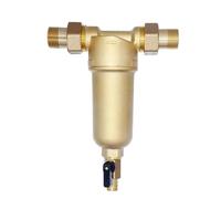 Prefiltro in ottone for tutta la casa Rubinetto for uso domestico Tubo dell'acqua Scaldabagno a gas Riscaldamento a pavimento Caldaia Depuratore d'acqua for(DN25 to 20)