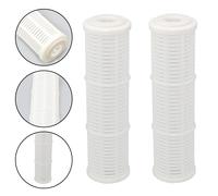 Prefiltro riempito acqua pulita e purificata con rete di nylon ossa di pesce 10