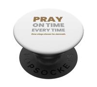 Prega in tempo ogni volta, un passo più vicino a Jannah PopSockets PopGrip Adesivo