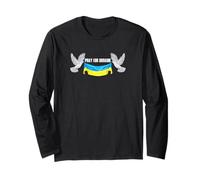 Prega per la colomba della pace in Ucraina Maglia a Manica