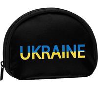 Prega per l'Ucraina Portamonete Portafoglio Donna E Ragazza Carina Moda Borsa Cambia Pochette Portachiavi Borsa da donna Regalo