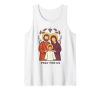 Prega per Noi Famiglia Maria Giuseppe Gesù Cattolico Canotta