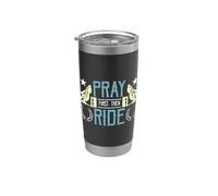 Prega prima poi cavalca equitazione Rodeo Lover Barrel Racing Bicchiere termico in acciaio inox doppia parete