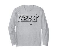 Pregare cristiani Uomini e Donne Prega Preghiera pregando cristiani Maglia a Manica