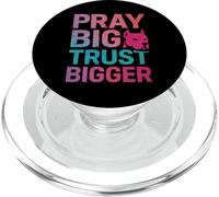 Pregare Grande Fiducia Grande Cane Divertente Fede Cristiana PopSockets PopGrip per MagSafe