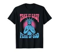 Pregare libertà Paura di Lord Christian Streetwear Maglietta