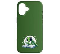 Pregare Mantide Lettura Insetto Divertente Custodia per iPhone 16