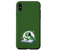 Pregare Mantide Lettura Insetto Divertente Custodia per iPhone XS Max