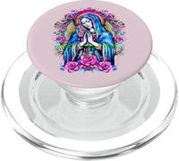 Pregare Maria con rose, Cristianesimo, Nostra Signora di Guadalupe PopSockets PopGrip per MagSafe