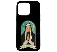 Pregare per il cervello (Funny Saint Graphic) Custodia per iPhone 15 Pro Max