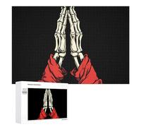 Pregare scheletro mani puzzle per adulti attività familiari giochi decorazione casa puzzle 1000 PCS