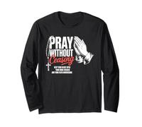 Pregare Senza cessare Christian Streetwear Maglia a Manica