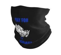 Pregate per Israele Donna Uomo Fascia per Capelli Elastico Headwrap Multifunzione Sciarpa A Tubo per Escursionismo Yoga Ciclismo