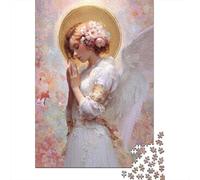 Preghiera dell'Angelo Jigsaw Puzzle in Legno 1000Pcs Collection Divertimento Per Adulti Mani Sul Gioco Decorazione Della Famiglia 1000pcs (75x50cm)