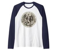Preghiera di San Michele Arcangelo - Cattolica Maglia con Maniche Raglan