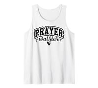 Preghiera Guerriero Gesù Cristo Cristiano Dio Croce Uomini & Donne Canotta