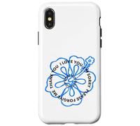 Preghiera Ho'oponopono I LOVE YOU I'm SORRY FORDONO GRAZIE Custodia per iPhone X/XS