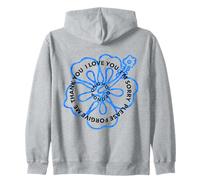 Preghiera Ho'oponopono I Love You I'm Sorry FORDONO Grazie Felpa con Cappuccio