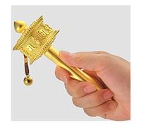preghiera manuale, Ruota di preghiera tibetana, Ruota di preghiera tenuta in mano Ruota di preghiera buddista Ruota di preghiera con manico in legno portatile Preghiera, Benedizione, Meditazione, Rila