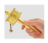 preghiera manuale, Ruota di preghiera tibetana, Ruota di preghiera tenuta in mano Ruota di preghiera buddista Ruota di preghiera con manico in legno portatile Preghiera, Benedizione, Meditazione, Rila