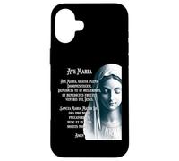 Preghiera Rosario Madre Madre Latina Ave Maria Custodia per iPhone 16 Plus