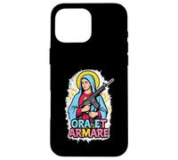 Preghiera Rosario Madre Madre Latina Ave Maria Custodia per iPhone 16 Pro Max