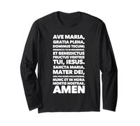 Preghiera Rosario Madre Madre Latina Ave Maria Maglia a Manica