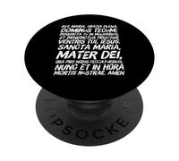 Preghiera Rosario Madre Madre Latina Ave Maria PopSockets PopGrip Adesivo