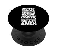 Preghiera Rosario Madre Madre Latina Ave Maria PopSockets PopGrip Adesivo