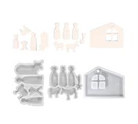 Preghiera Stampo In Silicone Robusto Per Candele E Sapone Che Per Le Vacanze Forniture E Assemblee Ornamento Forma Artigianale Religiosa Fare Grande