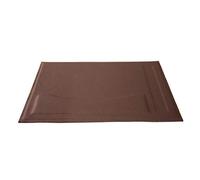 PREGIATISSIMO Tappetino per Mouse E Penna in Vera Pelle Fatto A Mano Made in Italy Idea Regalo (Marrone)