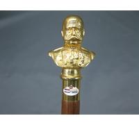 Pregiato Bastone da Passeggio Bastone Escursioni Ottone 95 CM Kaiser Franz