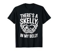 Pregnancy Announcement Halloween Baby Coming Soon Reveal Maglietta