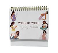 Pregnancy Calendar - Weekly Hardcover Tracker, Memory Book