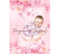 Pregnancy Journal - Newborn in Hands Edition | Watercolor Floral Memory Book for Expecting Moms | Bump to Baby Keepsake Journal
