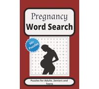 Pregnancy Word Search Puzzle Book: Word Searches with Easy to Read Print About Pregnancy