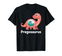 Pregosaurus, Pregnant Dinosaur, Baby Pregnancy Announcement Maglietta