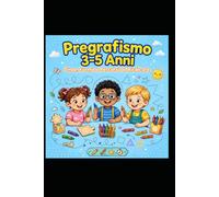 PREGRAFISMO 3 - 5 ANNI: LIBRO DI ATTIVITA' MONTESSORI CON LINEE, FORME E PERCORSI DA RICALACARE PER IMPARARE A SCRIVERE , 65 PAGINE DI ESERCIZI PER BAMBINI IN ETA' PRESCOLARE