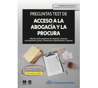 Preguntas test de Acceso a la abogacía y a la procura