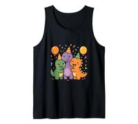 Prehistoric Pal Party. Carino Kawaii Dino Amici Canotta