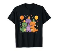 Prehistoric Pal Party. Carino Kawaii Dino Amici Maglietta